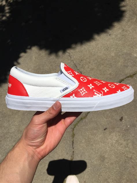 louis vuitton supreme shoes vans|louis vuitton supreme collection.